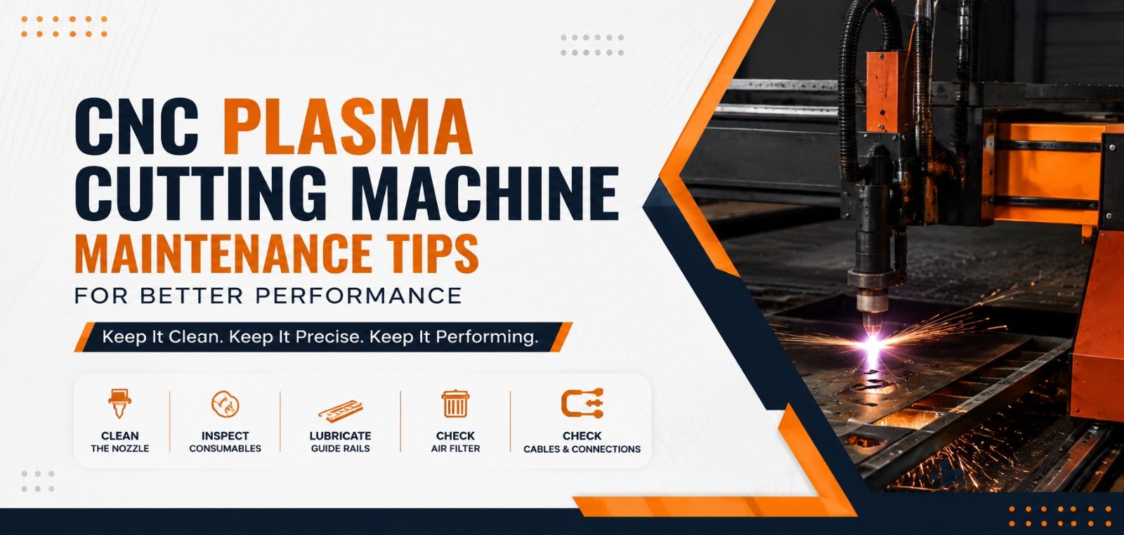 CNC Plasma Cutting Machine Maintenance Tips for Better Performance